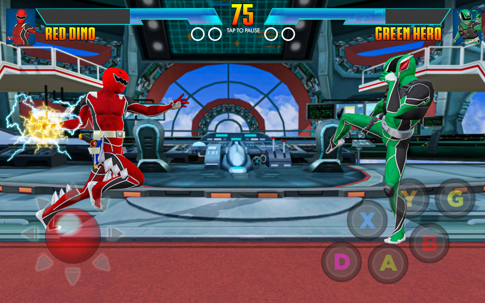 Hero Dino Morphin Fight Ranger Скриншот 0