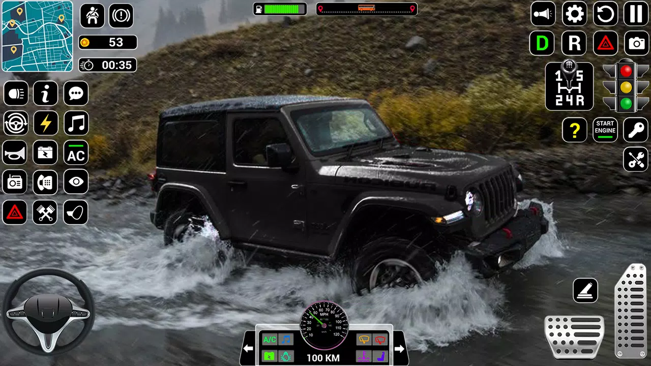 SUV 4x4 Jeep Driving Games 3D Скриншот 1