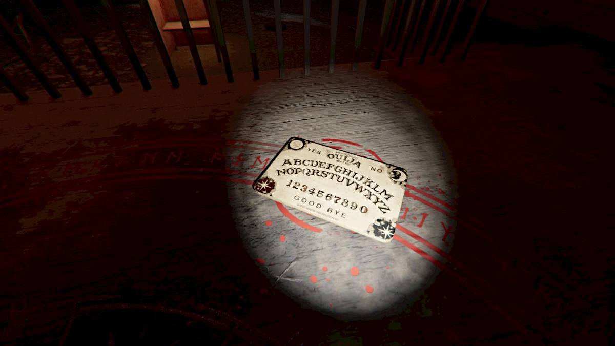 Board Ouija en phasmophobie