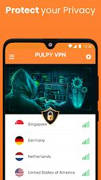 Pulpy VPN Unlimited VPN Proxy應用截圖第3張