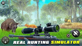 Safari Animal Hunter Simulator应用截图第0张