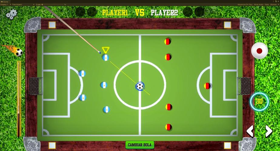 FOOTPOOL:  Soccer & billiards Captura de tela 1