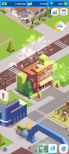 Idle Commercial Street Tycoon スクリーンショット 0