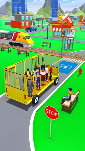 Bus Arrival Theme Park Games スクリーンショット 0