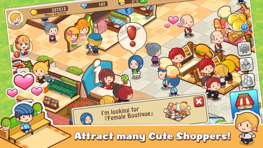 Happy Mall Story: Sim Game应用截图第2张