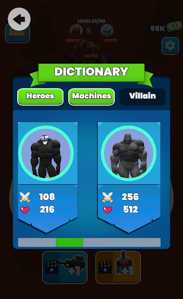Merge Master Superhero Battle Mod 스크린샷 3