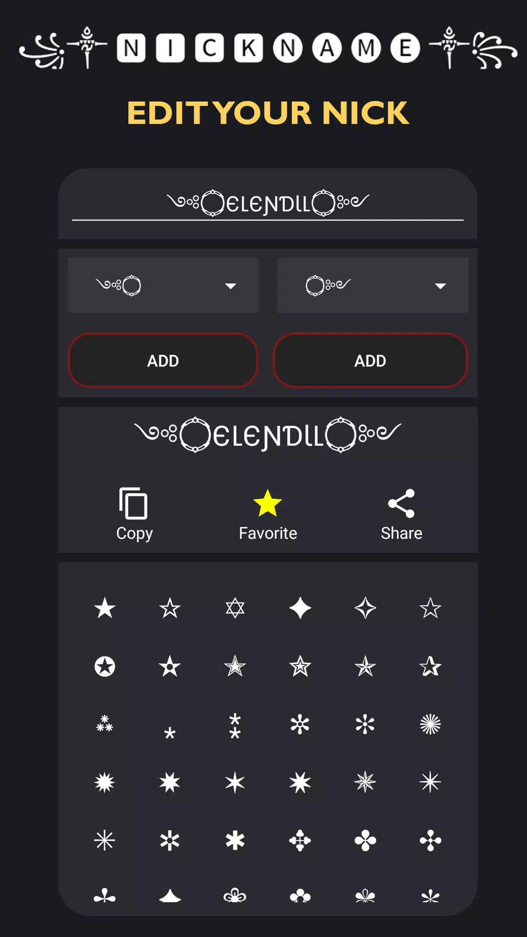 Crosshair & Nickname Generator 스크린샷 2