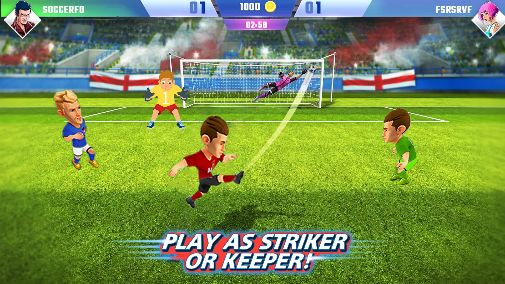 Mini Football Games Offline应用截图第1张