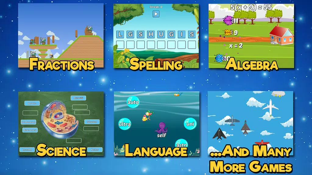 Fifth Grade Learning Games Screenshot 0