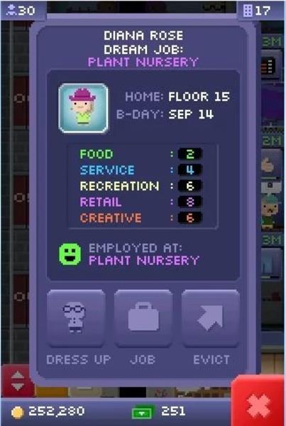 Tiny Tower Mod スクリーンショット 3