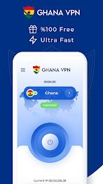 VPN Ghana - Get Ghana IP 스크린샷 0