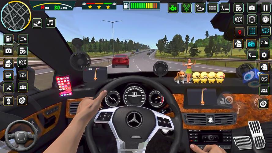 US School Car Game: Car Drive Captura de tela 3