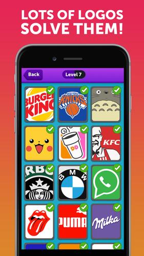 Color Mania Quiz guess logos 스크린샷 1