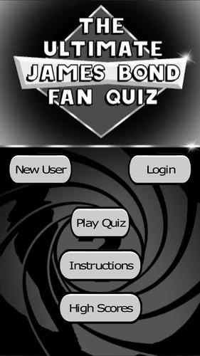 James Bond: Ultimate Fan Quiz Capture d'écran 0