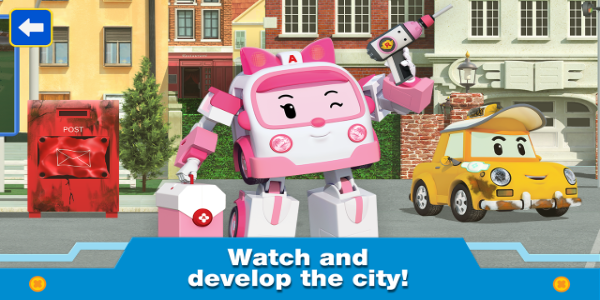 Robocar Poli: Robot Kids Games Captura de pantalla 0