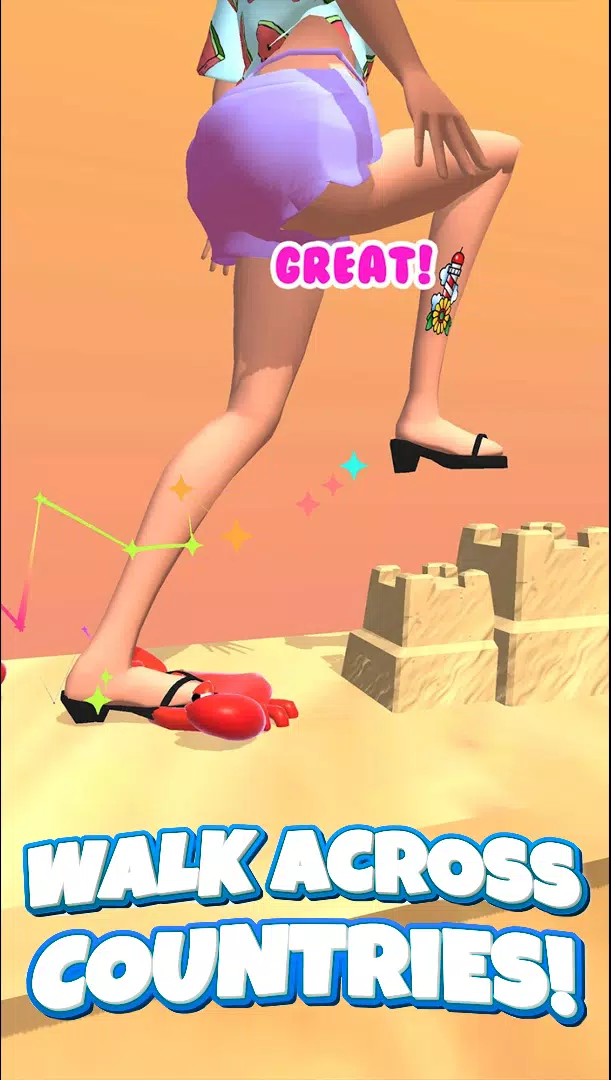 ASMR Tippy Toe - satisfaisants Capture d'écran 3