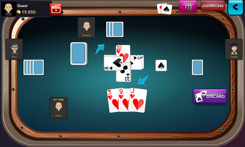 Offline Crazy Eights - Free Card Game Captura de tela 3