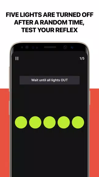 LightsOut Reaction Time/Reflex Captura de tela 1