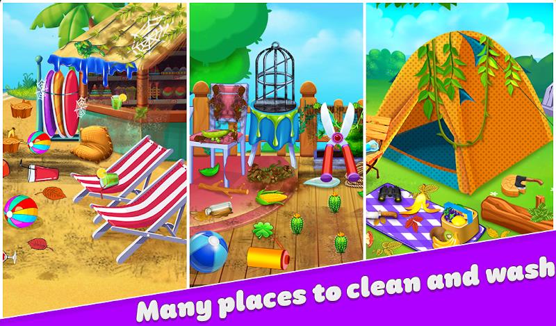 Dream Home Cleaning Game Wash スクリーンショット 3