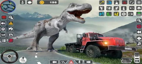 Dino Transporter Truck Games Screenshot 2