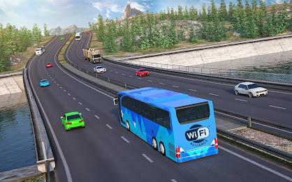 US Coach Bus Driving Game 2024 Скриншот 1