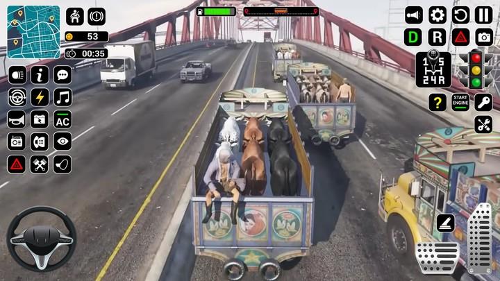 Animal Transport Truck Sim 3D スクリーンショット 2