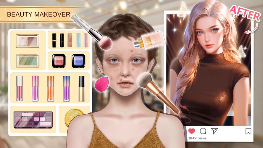 Beauty Makeover Capture d'écran 2