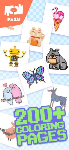 Pixel Coloring Games For Kids Capture d'écran 3