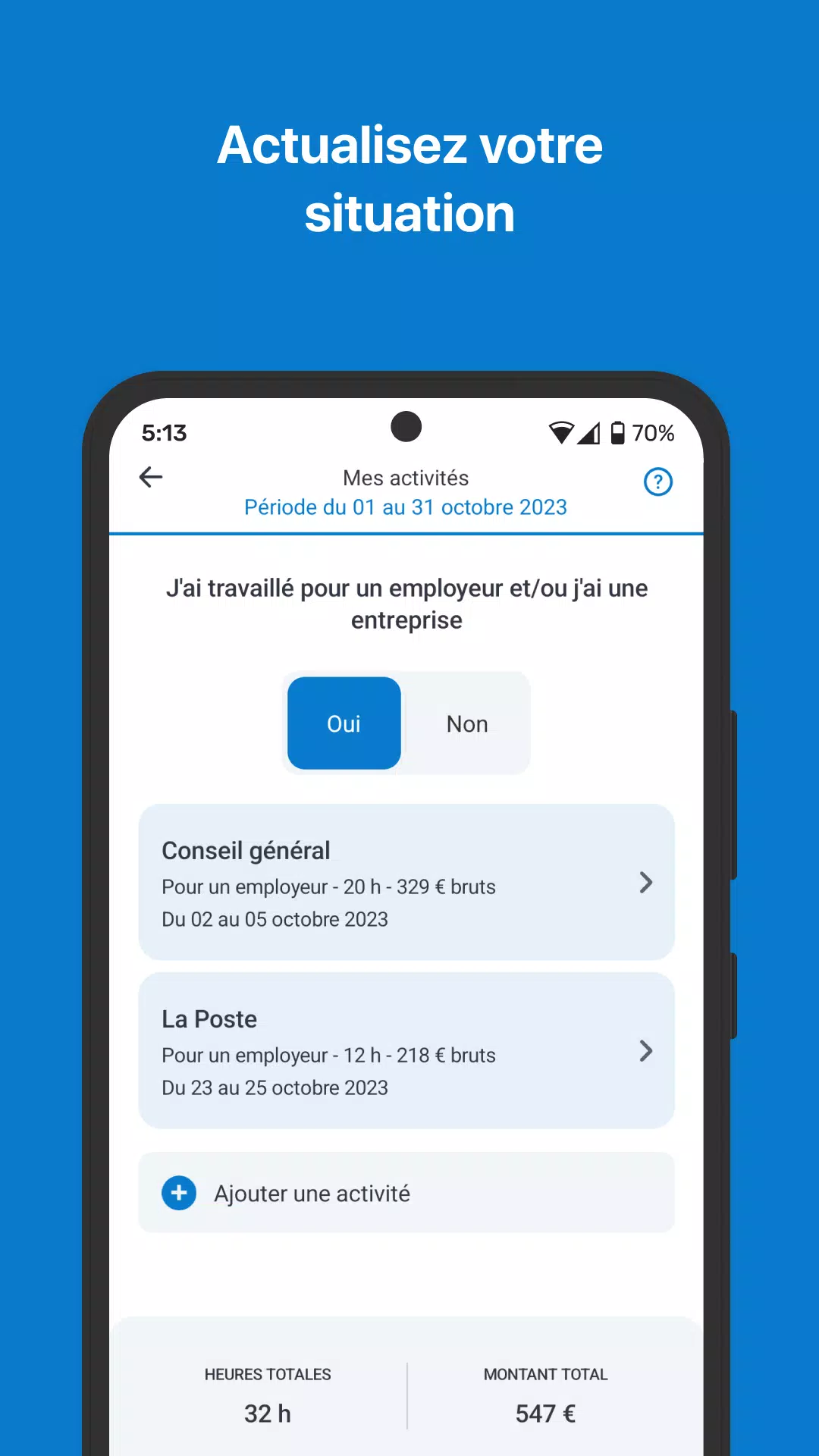 Mon Espace - France Travail 스크린샷 1