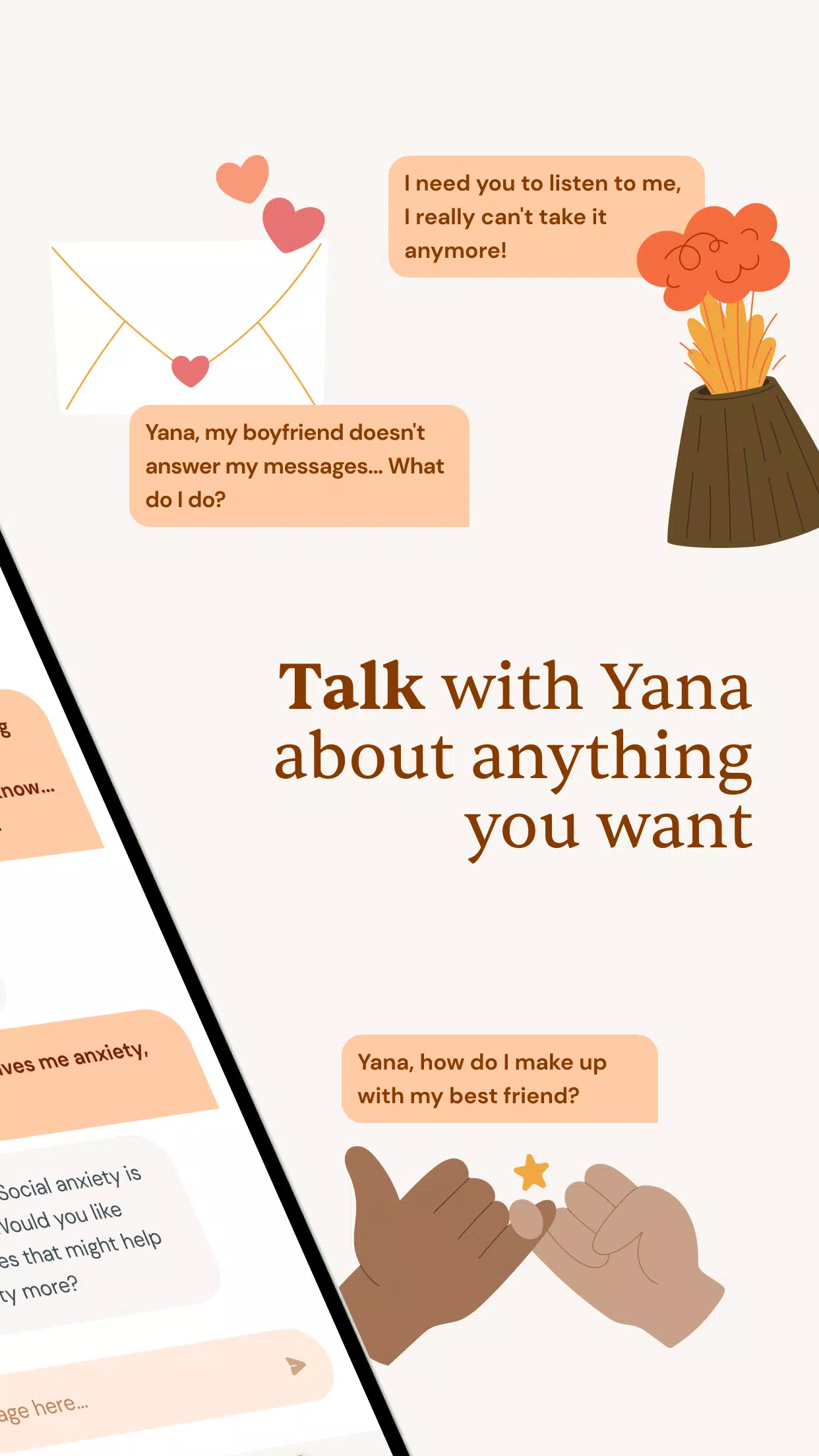 Yana: Your emotional companion Screenshot 2