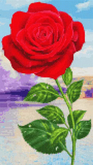 Cross stitch pixel art game 스크린샷 2