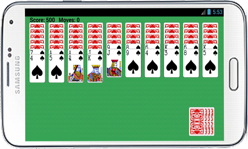 Spider Solitaire Free Game by Appsi Captura de tela 1