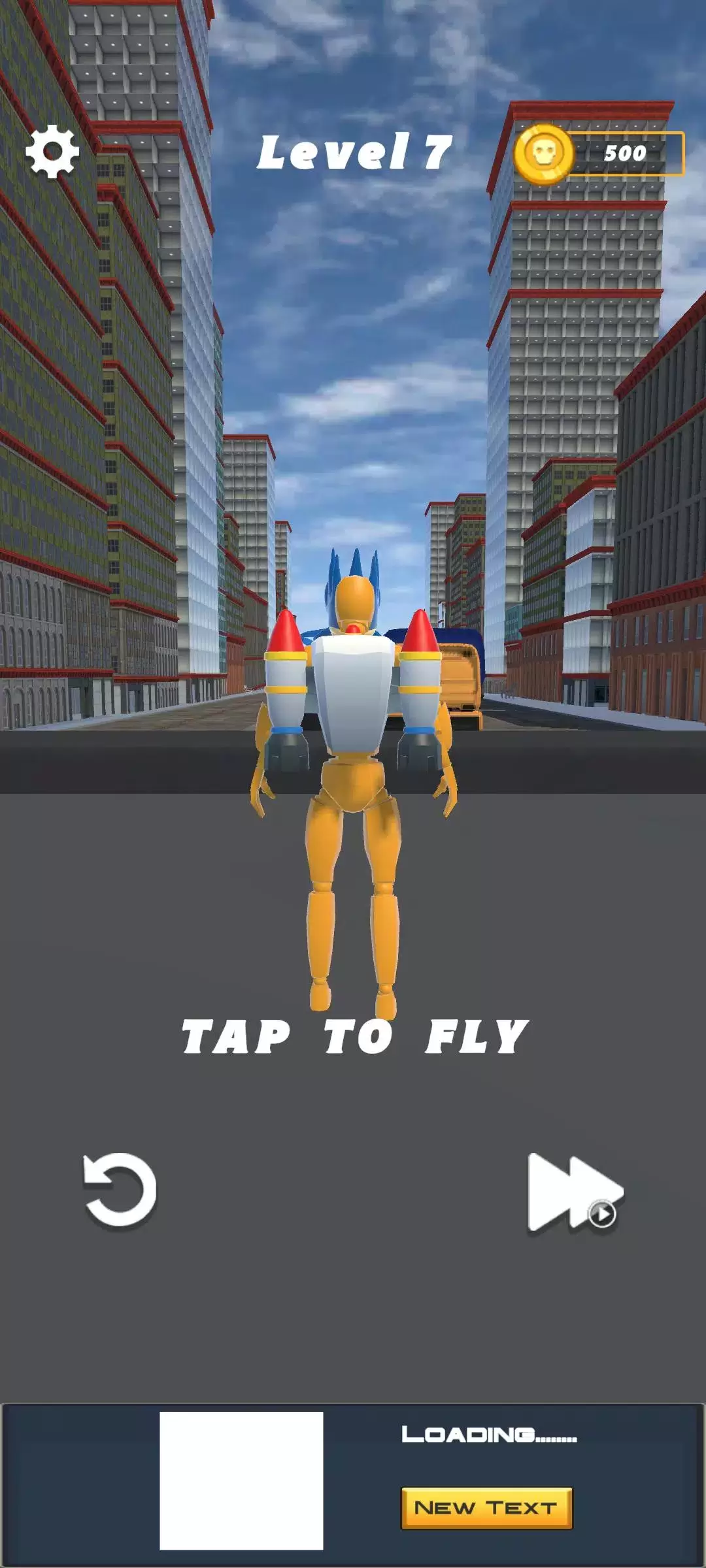 Jetpack Ragdoll: Fly Adventure應用截圖第0張