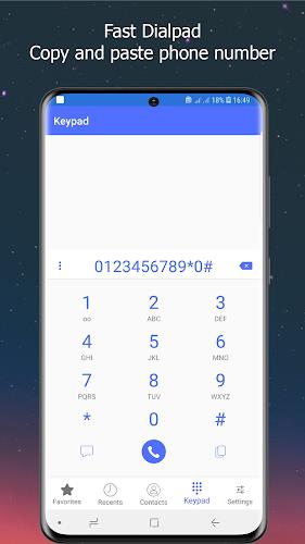 Phone Dialer - Contacts and Ca Скриншот 3