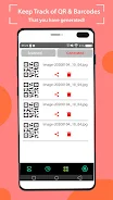 Barcode reader and Generator Screenshot 2