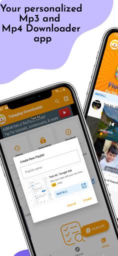Tubeplay Mp3 & Mp4 Downloader Screenshot 2