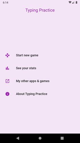 Typing Practice スクリーンショット 0