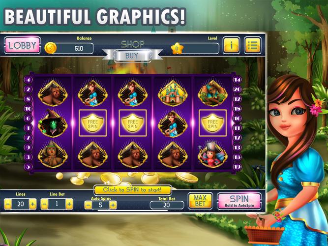 Wizard Of Wonderland Slots Captura de tela 1