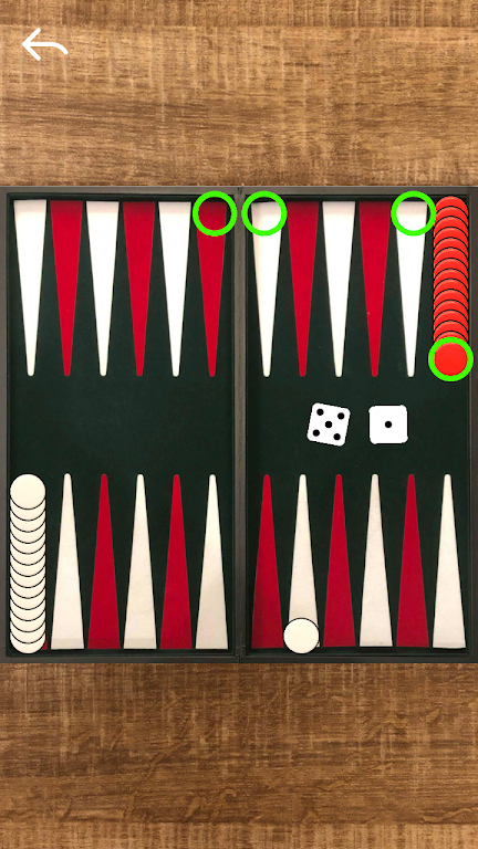 Narde Backgammon Captura de tela 1