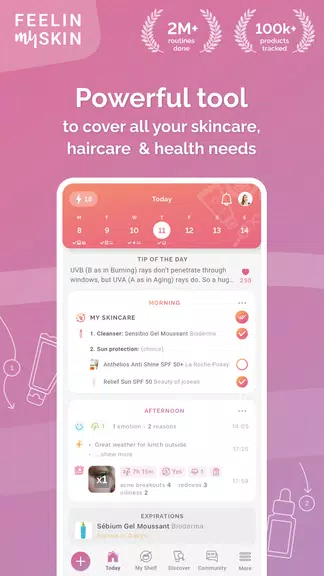 FeelinMySkin: Skincare Routine应用截图第0张