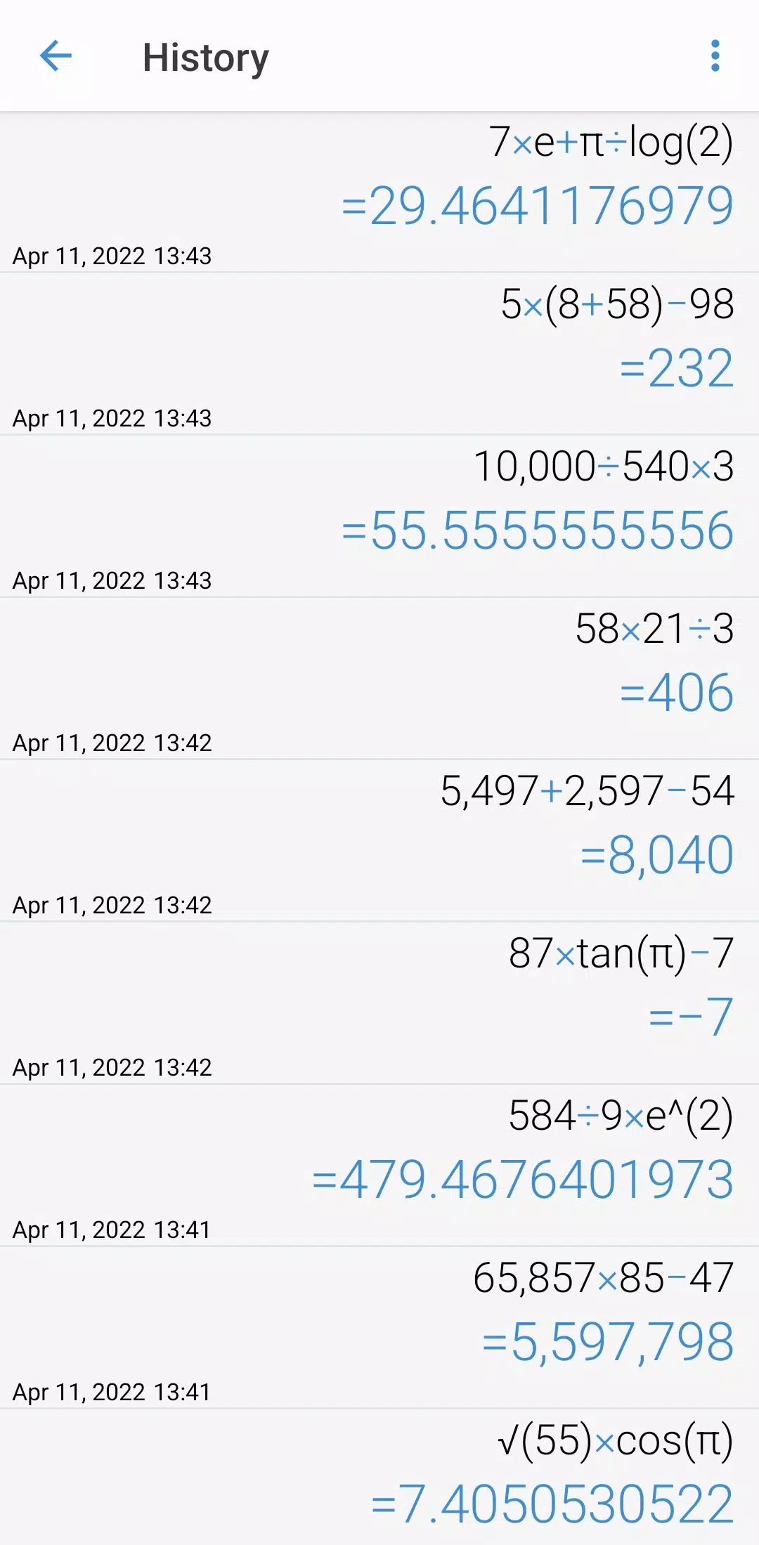 Simple Calculator應用截圖第3張