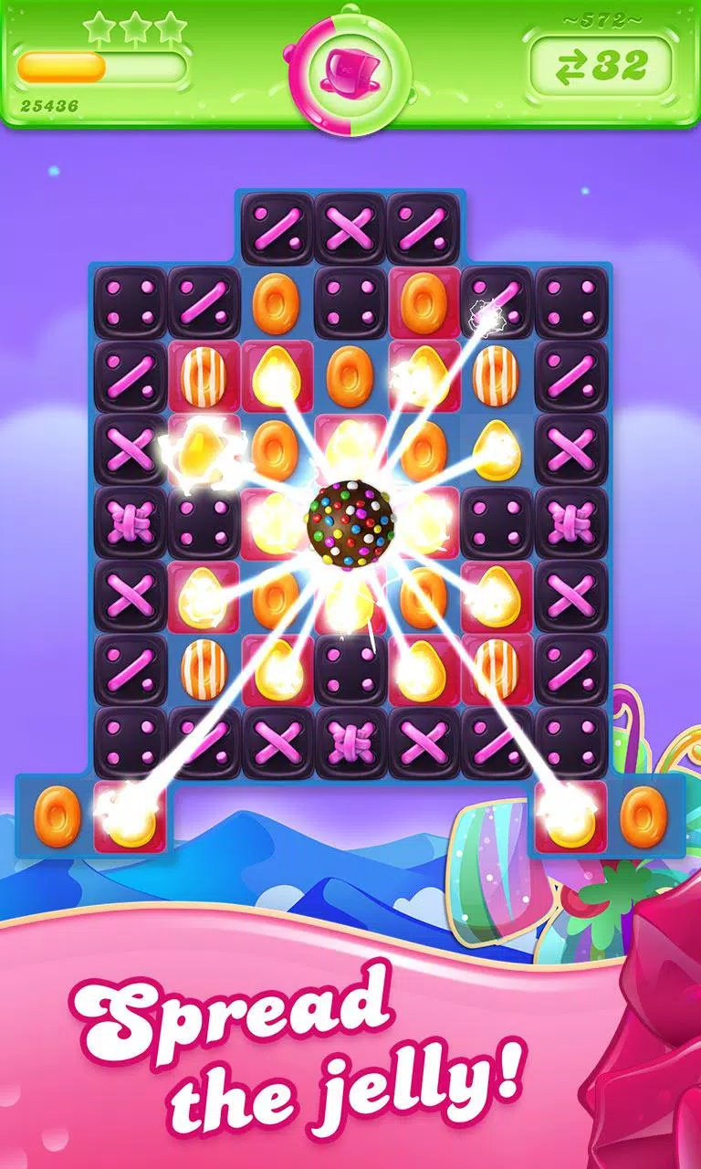 Candy Crush Jelly Saga Captura de tela 0