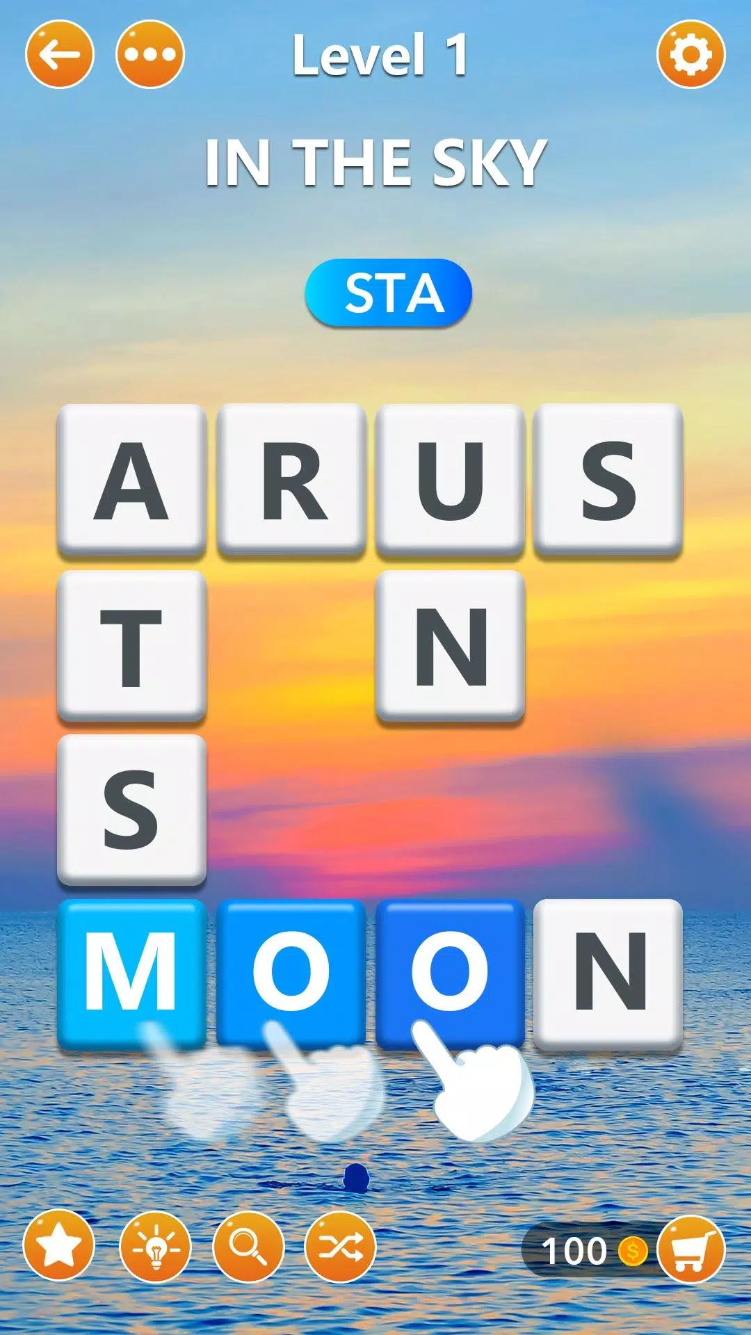 Word Blocks Puzzle - Word Game Screenshot 2