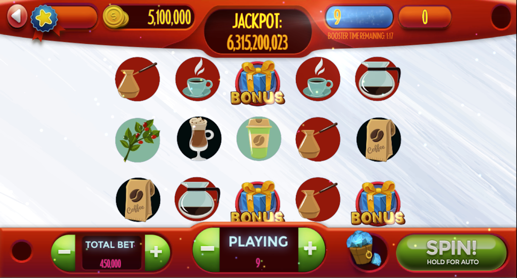 Coffee-Slot Machine Games Captura de pantalla 1