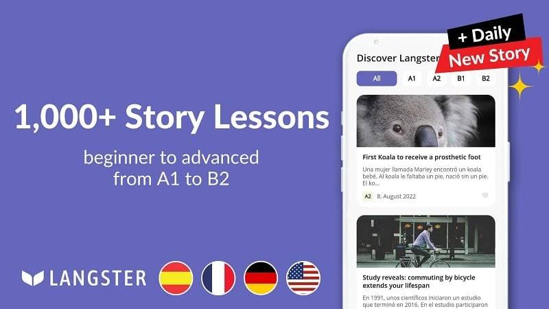 Learn Languages with Langster Screenshot 3