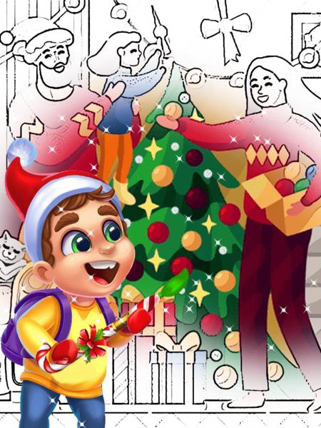 Christmas Coloring Pages應用截圖第0張