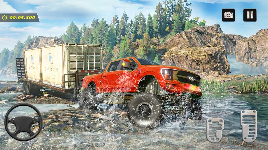 Mud Race Offroad Mudding Games應用截圖第3張