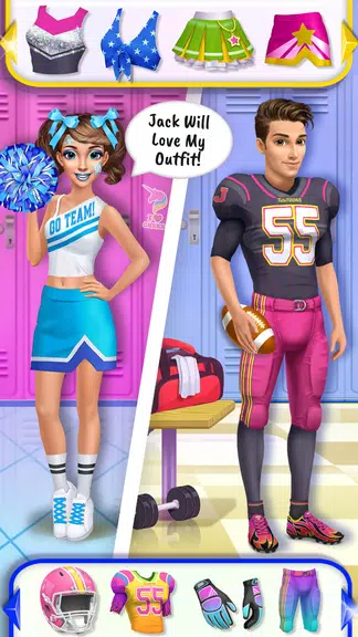 Hannah’s Cheerleader Girls Capture d'écran 1