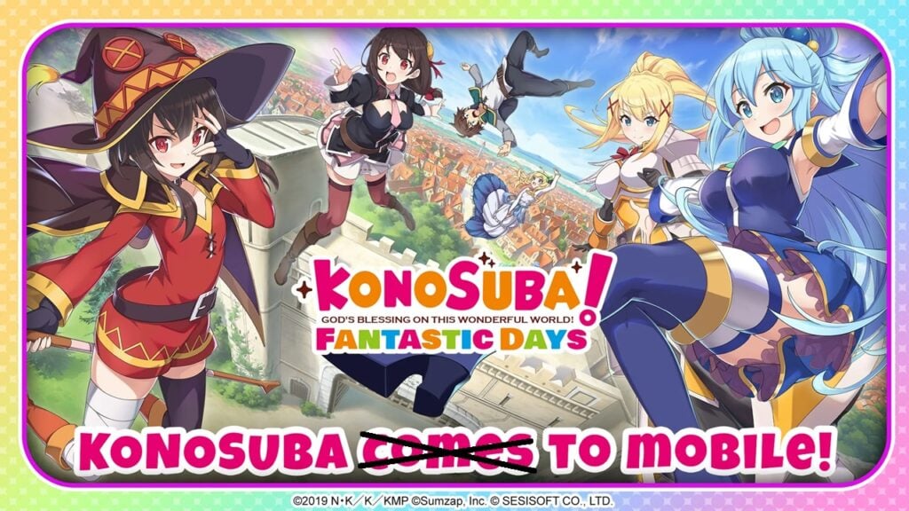 Konosuba: encerramento do jogo, versão offline à vista