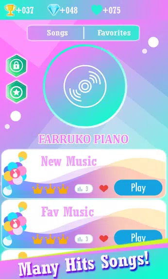 Farruko Piano Tiles Game स्क्रीनशॉट 0